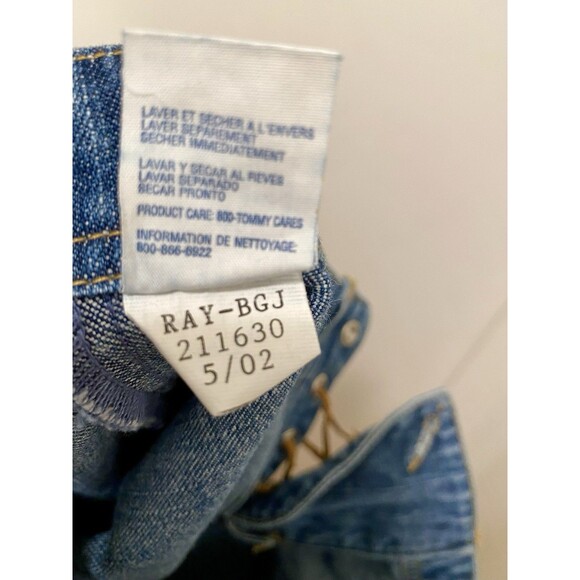 Vintage Tommy Hilfiger Y2K Lace Up Denim Mini Skirt Womens Size 1 2000s - Picture 5 of 5